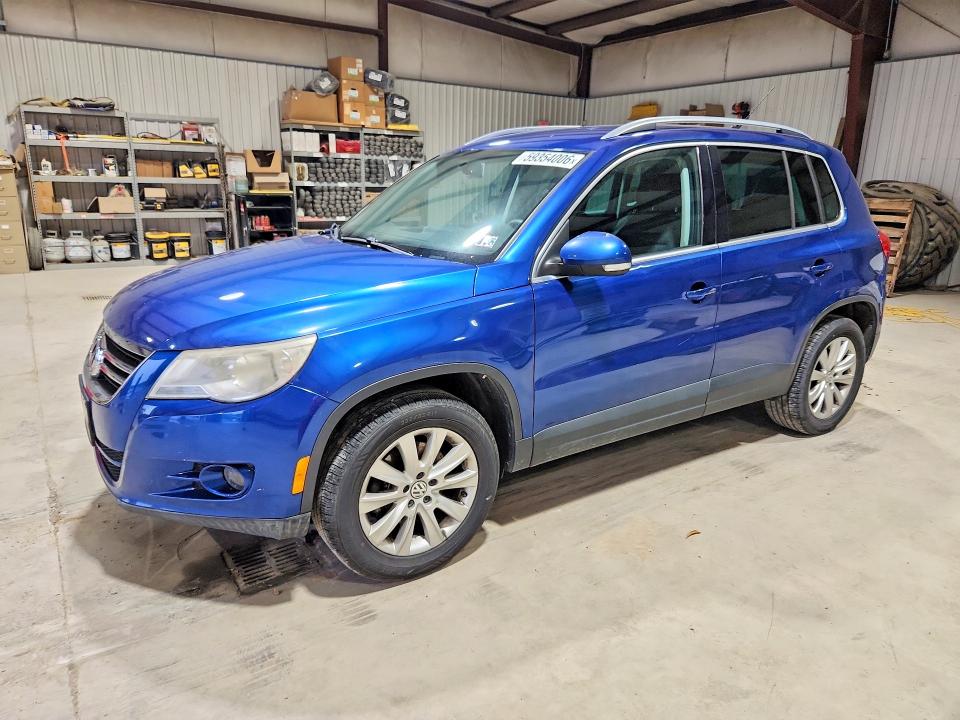2009 Volkswagen Tiguan VIN WVGBV75N29W510525 COPART salvage auction — SIDE, PA - CERTIFICATE OF SALVAGE, sold $375 on 2026-07-24 (photo 1)
