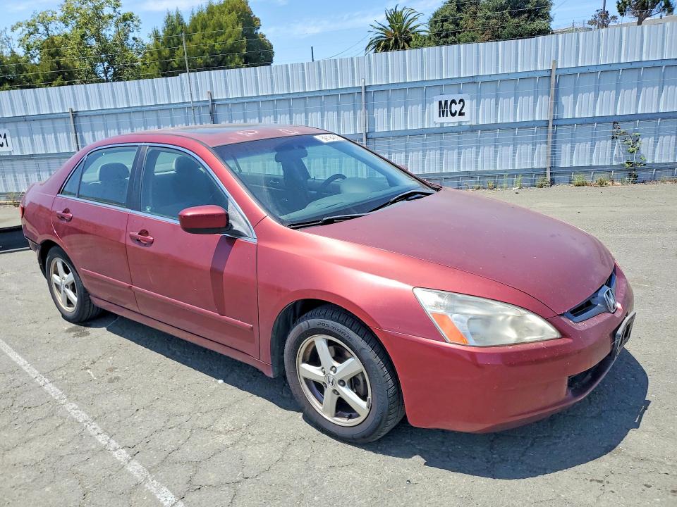 2004 Honda Accord VIN JHMCM56744C018264 COPART salvage auction — REAR END, Ca - Salvage Certificate, sold $525 on 2026-07-24 (photo 4)