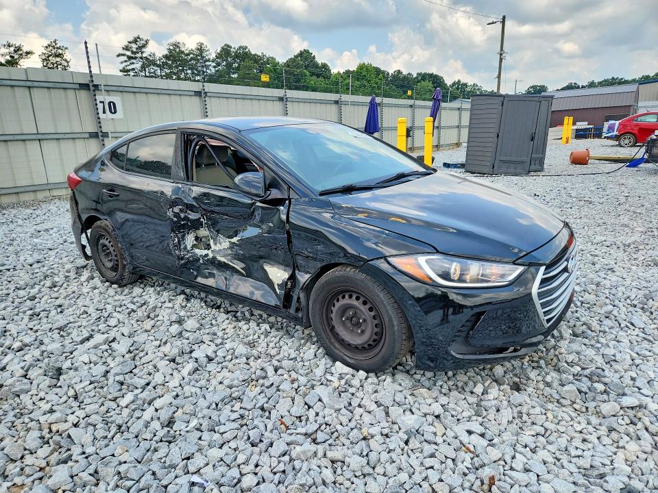 2017 Hyundai Elantra VIN KMHD74LF9HU121579 COPART salvage auction — SIDE, Ga - Cert Of Title-Salvage Court Or, sold $275 on 2026-07-30 (photo 4)