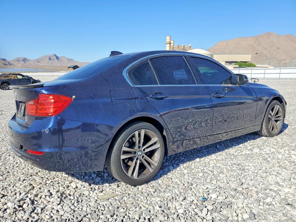2012 BMW 3er VIN WBA3C1C54CF432008 COPART salvage auction — FRONT END, Nv - Salvage Title, sold $800 on 2026-07-22 (photo 3)