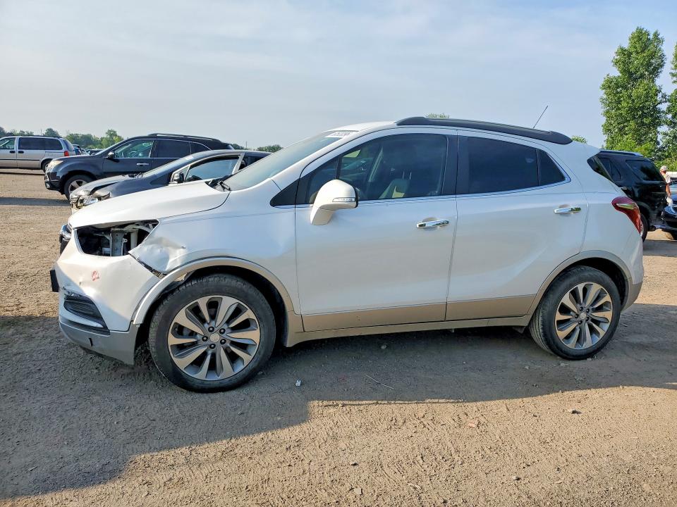 2019 Buick Encore VIN KL4CJASB8KB751475 COPART salvage auction — FRONT END, ON - PERMIT NO BRAND - UNFIT, sold $3,000 on 2026-07-30 (photo 1)