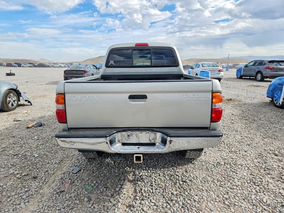2001 Toyota Tacoma VIN 5TEHN72N21Z767002 COPART salvage auction — FRONT END, UT - SALVAGE CERTIFICATE, sold $2,200 on 2026-07-24 (photo 6)