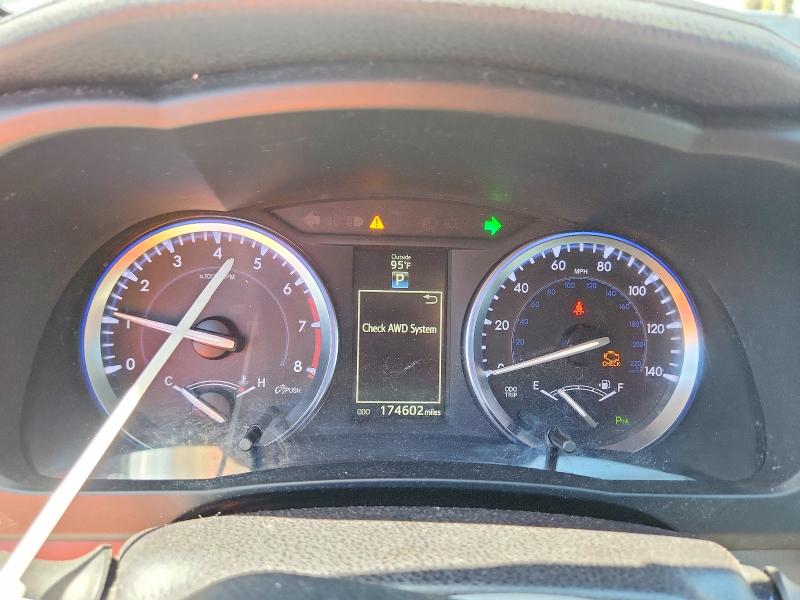 2016 Toyota Highlander VIN 5TDDKRFHXGS308779 COPART salvage auction — UNDERCARRIAGE, CA - SALVAGE CERTIFICATE, sold $6,400 on 2026-07-22 (photo 9)