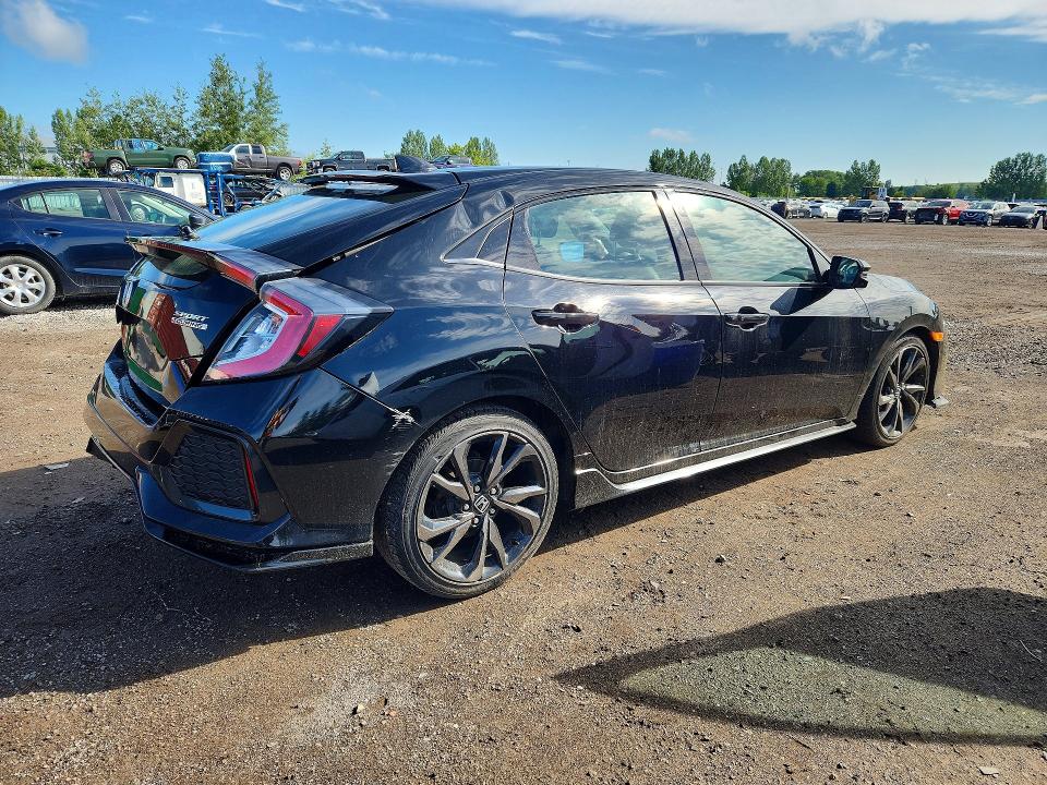 2019 Honda Civic VIN SHHFK7H97KU302758 COPART salvage auction — REAR END, ON - PERMIT SALVAGE, sold $4,200 on 2026-07-28 (photo 3)