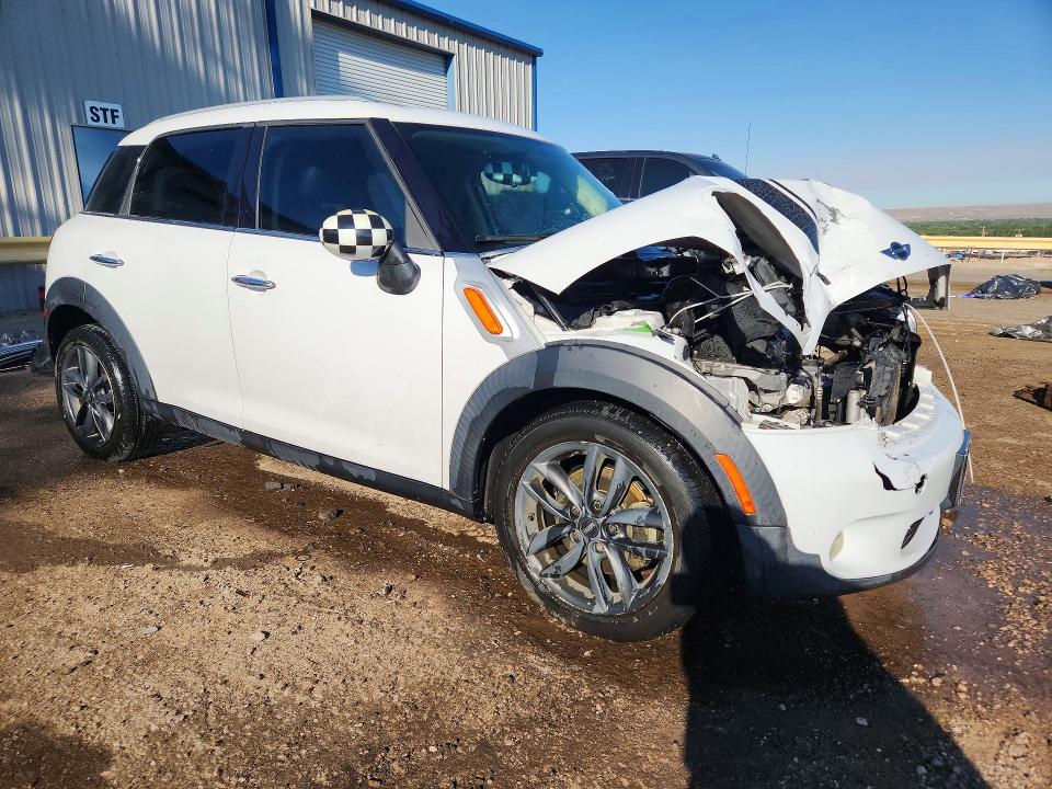 2012 Mini Cooper VIN WMWZB3C50CWM06983 COPART salvage auction — FRONT END, Nm - Cert Of Title-Salvage, sold $625 on 2026-08-20 (photo 4)