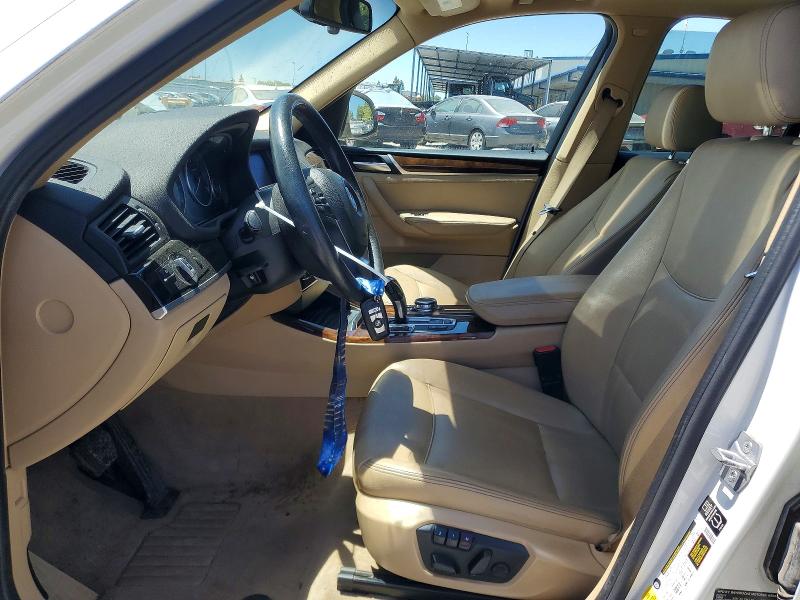2015 BMW X3 VIN 5UXWY3C59F0E95689 COPART salvage auction — FRONT END, Ca - Dis/Dlr/Exp Only Clean Title, sold $3,000 on 2026-07-23 (photo 7)