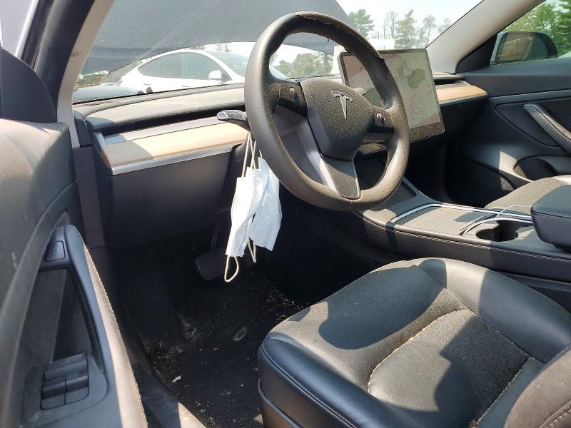 2021 Tesla Model 3 VIN 5YJ3E1EA2MF856560 COPART salvage auction — FRONT END, Md - Cert Of Salvage-Abandoned, sold $3,500 on 2026-07-20 (photo 8)