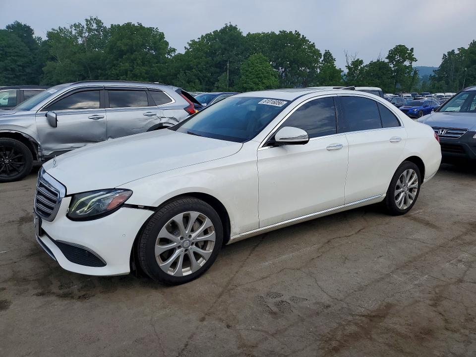 2017 Mercedes-benz E-klasse VIN WDDZF4KB2HA171890 COPART salvage auction — FRONT END, Ny - Mv-907A Salvage Certificate, sold $9,400 on 2026-08-06 (photo 1)