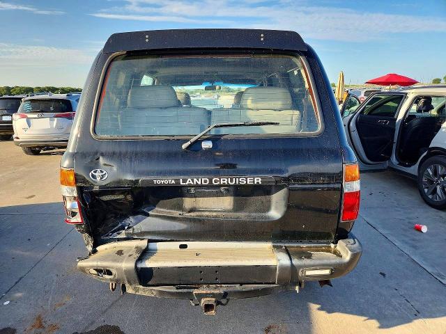 1996 Toyota Land cruiser VIN JT3HJ85J8T0136448 COPART salvage auction — REAR END, Tx - Salvage Vehicle Title, sold $8,300 on 2026-07-27 (photo 6)