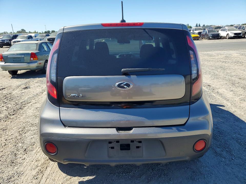2018 Kia Soul VIN KNDJN2A25J7541877 COPART salvage auction — FRONT END, Ca - Salvage Certificate, sold $25 on 2026-07-28 (photo 6)