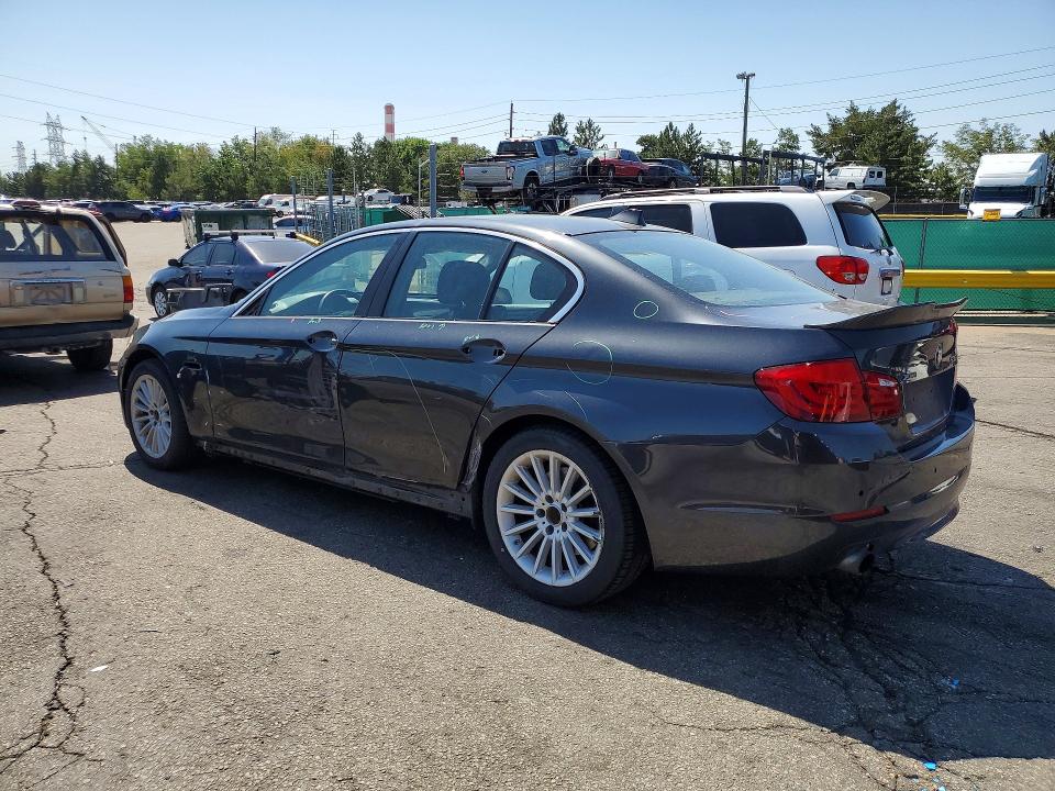 2013 BMW 5er VIN WBAFU7C54DDU67934 COPART salvage auction — SIDE, CO - SALVAGE TITLE, sold $275 on 2026-07-21 (photo 2)