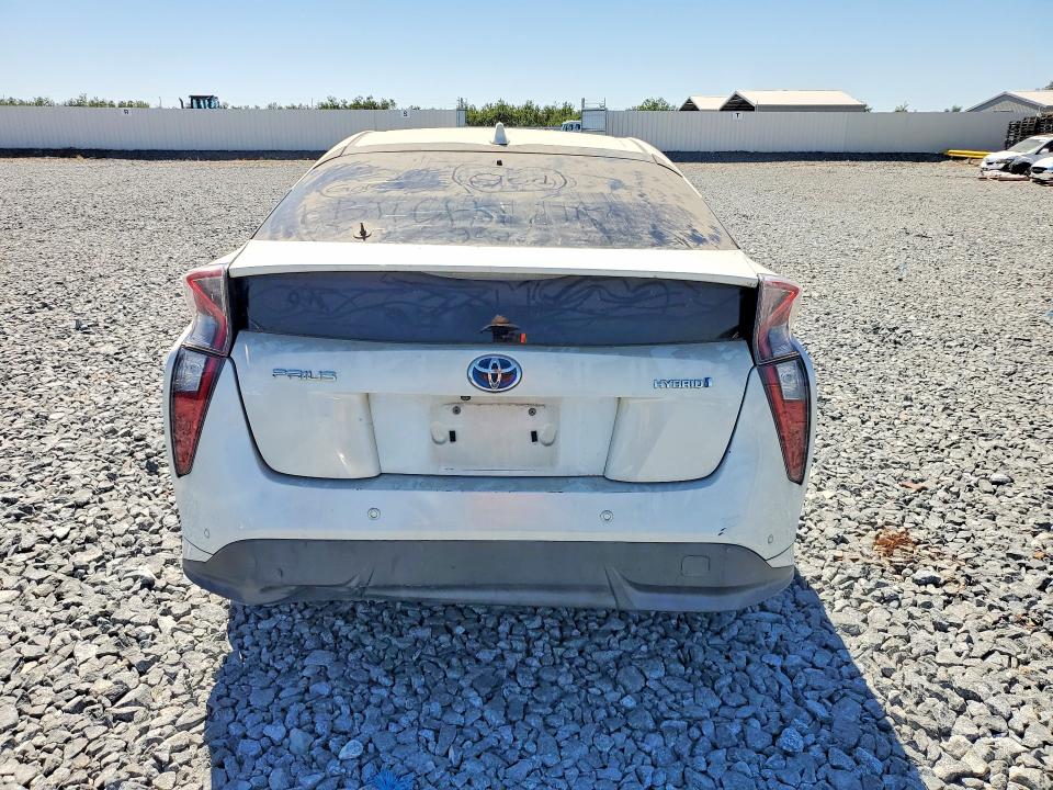 2017 Toyota Prius VIN JTDKARFU0H3032784 COPART salvage auction — FRONT END, Ca - Dis/Dlr/Exp Only Clean Title, sold $1,500 on 2026-07-23 (photo 6)