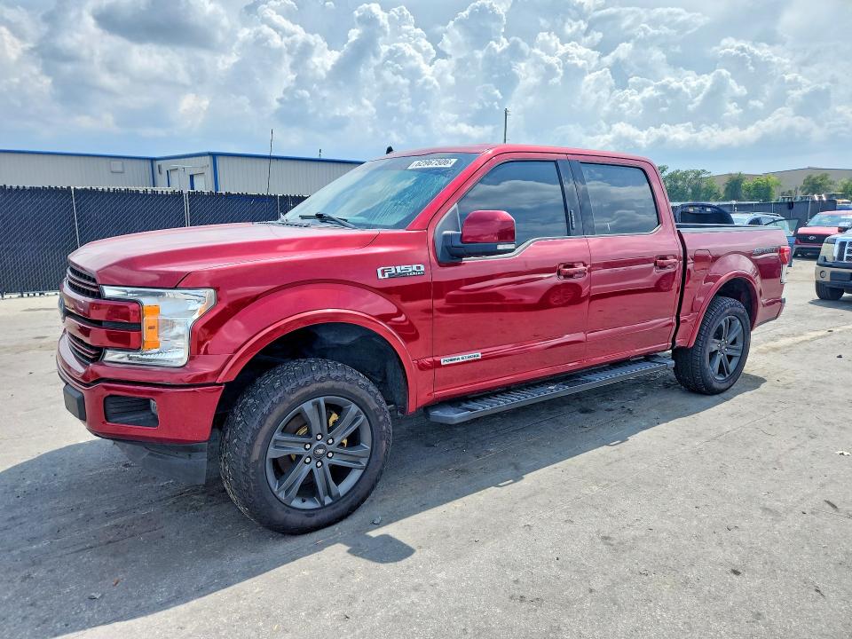 2019 Ford F-150 lightning VIN 1FTFW1C13KFC96747 — COPART salvage auction photo