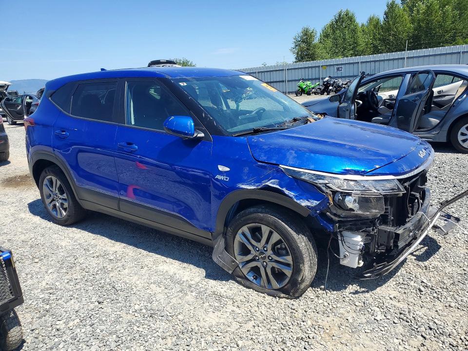 2022 Kia Seltos VIN KNDEPCAA2N7341330 COPART salvage auction — FRONT END, Wa - Bill Of Sale, sold $1,750 on 2026-07-27 (photo 4)