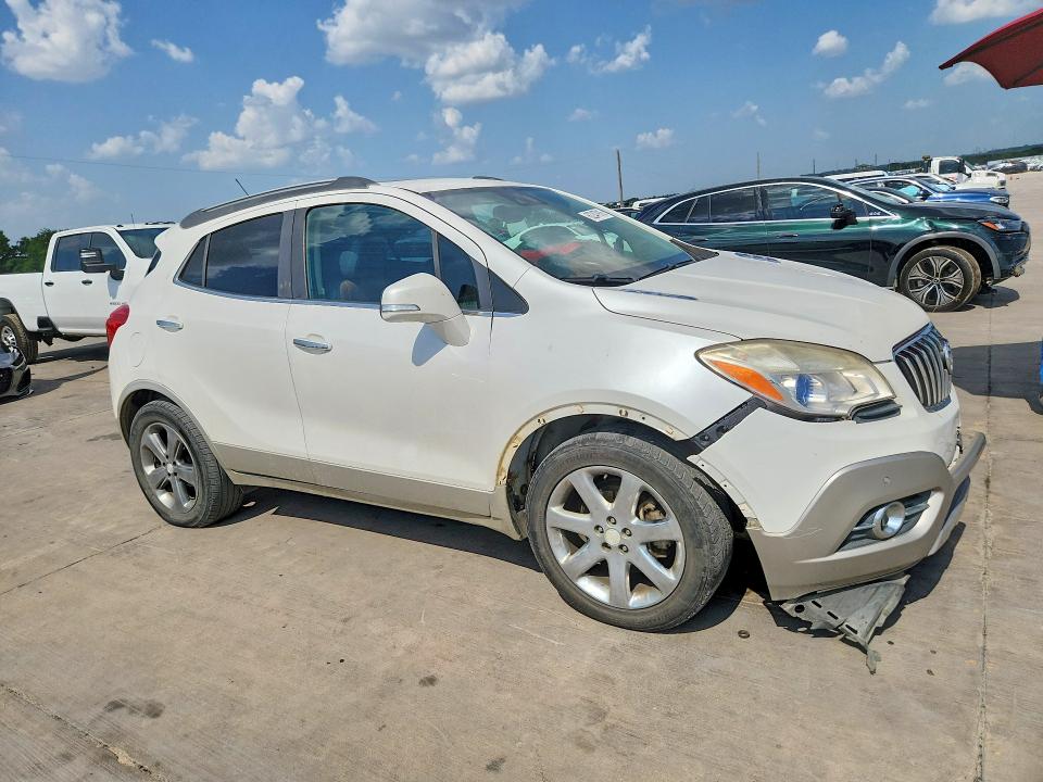 2016 Buick Encore VIN KL4CJDSB2GB715533 COPART salvage auction — FRONT END, TX - CERTIFICATE OF TITLE (P), sold $700 on 2026-07-27 (photo 4)