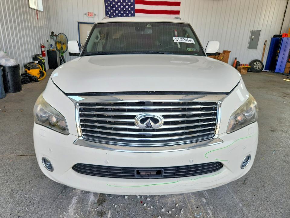 2014 Infiniti Qx80 VIN JN8AZ2NE0E9064301 COPART salvage auction — VANDALISM, Oh - Cert Of Title-Salvage, sold $1,150 on 2026-07-24 (photo 5)