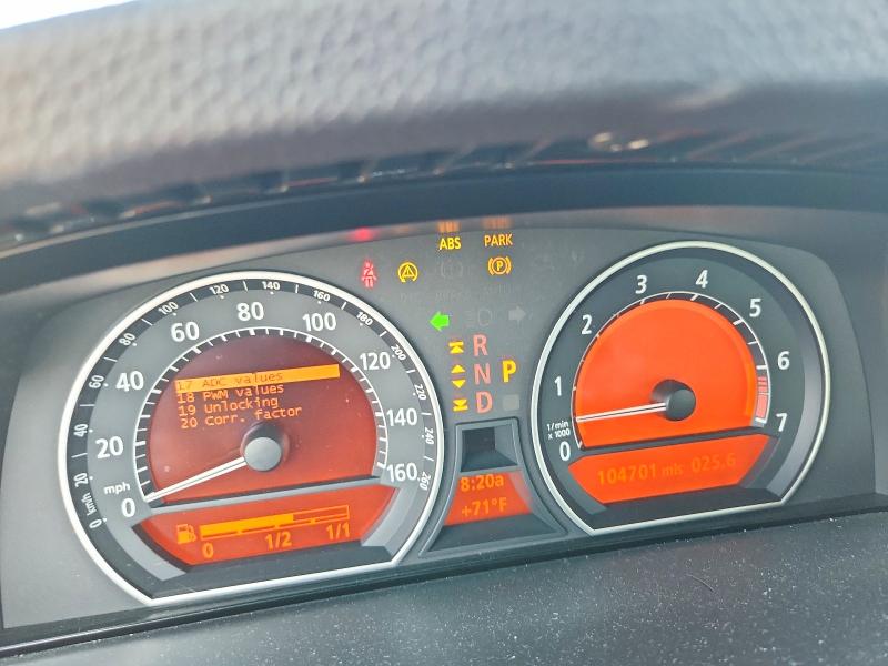 2003 BMW 7 series VIN WBAGL63493DP62115 COPART salvage auction — UNDERCARRIAGE, NY - MV-907A SALVAGE CERTIFICATE, sold $675 on 2026-08-03 (photo 9)
