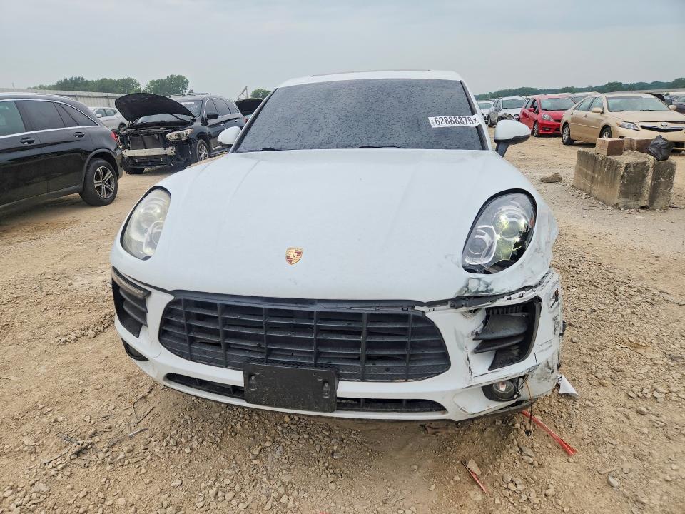 2016 Porsche Macan VIN WP1AB2A50GLB40643 COPART salvage auction — FRONT END, Ks - Cert Of Title-Salvage, sold $4,300 on 2026-08-23 (photo 5)