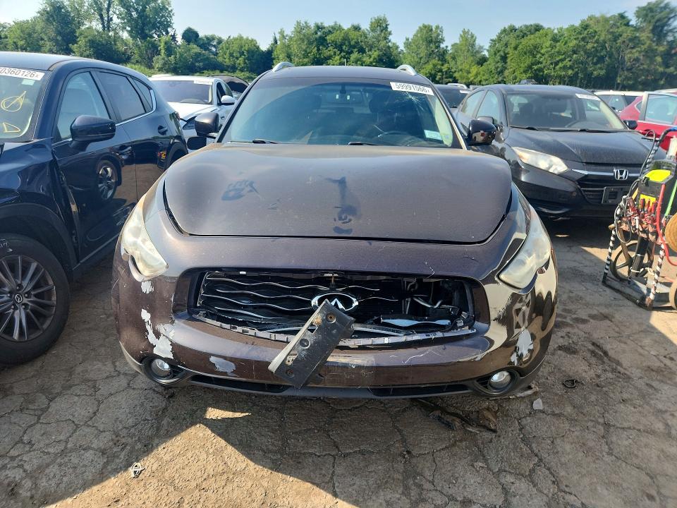 2009 Infiniti Fx35 VIN JNRAS18W99M156329 COPART salvage auction — FRONT END, NY - CERT OF TITLE-SALVAGE, sold $775 on 2026-07-17 (photo 5)