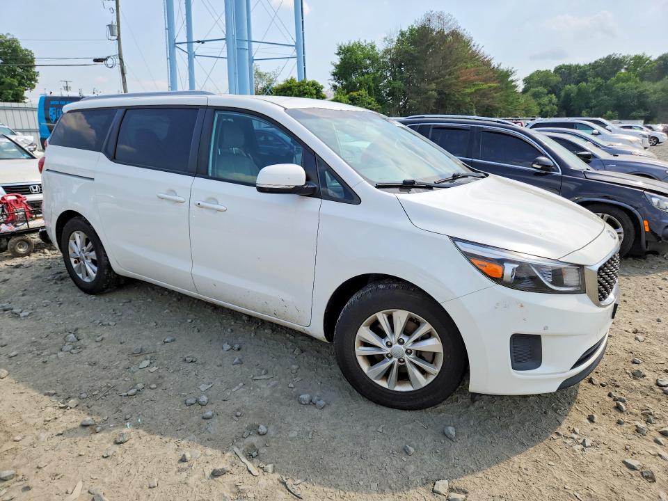 2017 Kia SEDONA VIN KNDMB5C17H6239230 COPART salvage auction — MINOR DENT/SCRATCHES, Nj - Certificate Of Title, sold $1,550 on 2026-07-21 (photo 4)