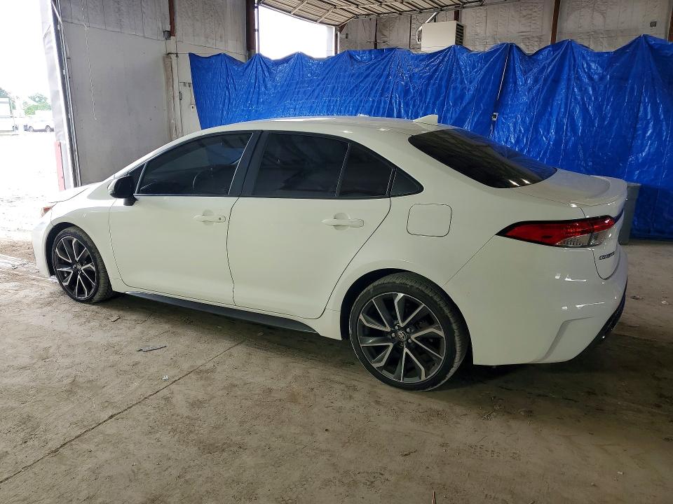 2020 Toyota Corolla VIN JTDS4RCE0LJ029652 COPART salvage auction — SIDE, Va - Certificate Of Title, sold $7,400 on 2026-07-29 (photo 2)