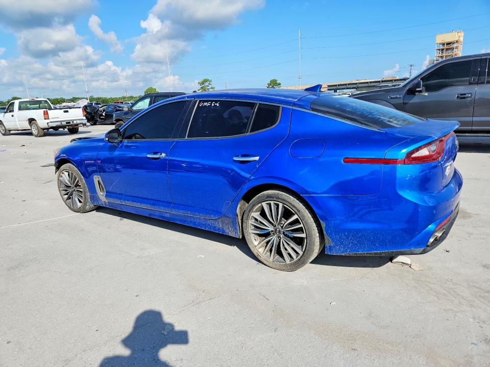 2019 Kia Stinger VIN KNAE15LA3K6060050 COPART salvage auction — FRONT END, LA - CERTIFICATE OF TITLE, sold $2,650 on 2026-07-29 (photo 2)