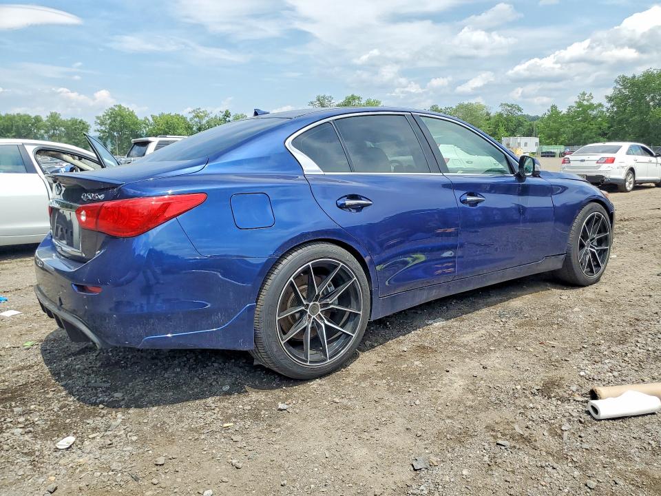 2016 Infiniti Q50 VIN JN1FV7AR2GM450403 COPART salvage auction — FRONT END, Wv - Certificate Of Title (P), sold $1,050 on 2026-07-28 (photo 3)