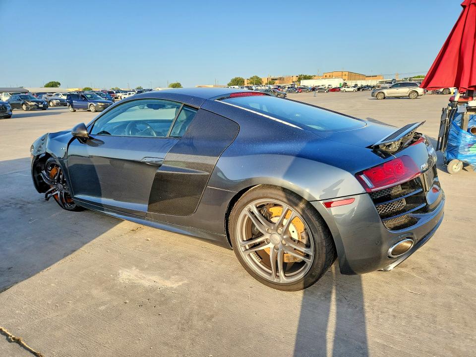 2012 Audi R8 VIN WUAGNAFG5CN001102 COPART salvage auction — FRONT END, Tx - Salvage Vehicle Title, sold $22,500 on 2026-07-27 (photo 2)