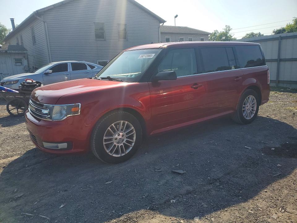2013 Ford Flex VIN 2FMGK5C89DBD14558 COPART salvage auction — FRONT END, Pa - Certificate Of Salvage, sold $850 on 2026-07-09 (photo 1)