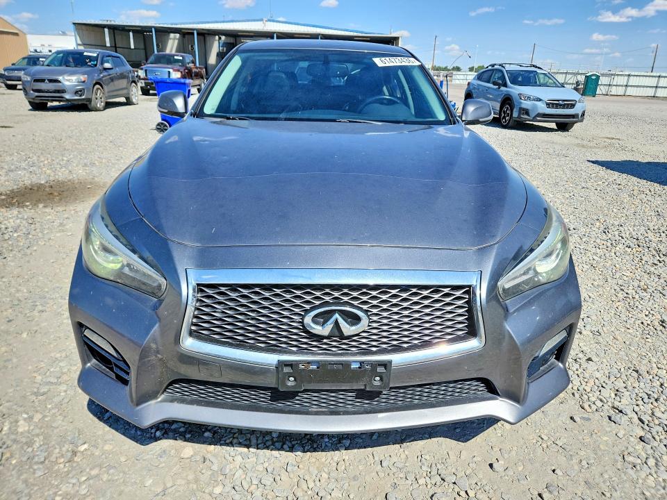 2015 Infiniti Q50 VIN JN1BV7AR5FM406862 COPART salvage auction — HAIL, Salvage Title, sold $7,000 on 2026-07-28 (photo 5)