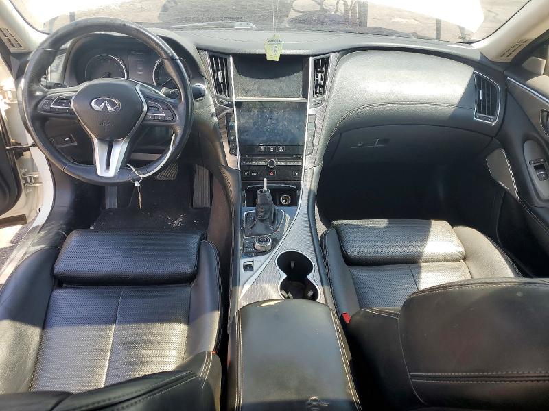 2018 Infiniti Q50 VIN JN1EV7AP6JM360477 COPART salvage auction — FRONT END, CO - DEALER ONLY CLEAN TITLE (P), sold $3,800 on 2026-07-30 (photo 8)