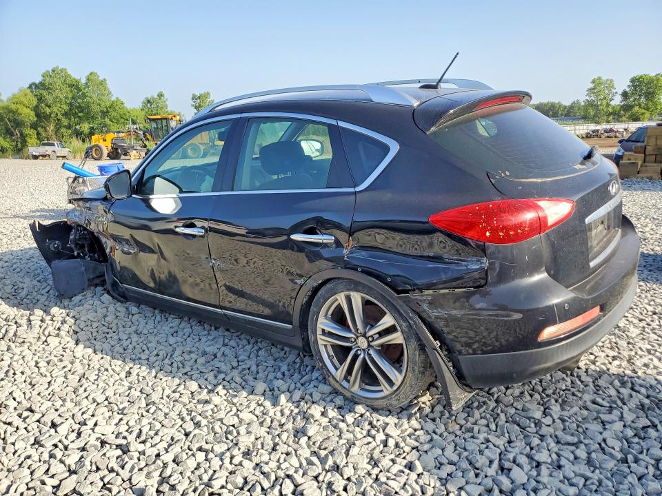 2012 Infiniti Ex VIN JN1AJ0HR7CM450037 COPART salvage auction — FRONT END, Oh - Certificate Of Title (P), sold $375 on 2026-07-08 (photo 2)
