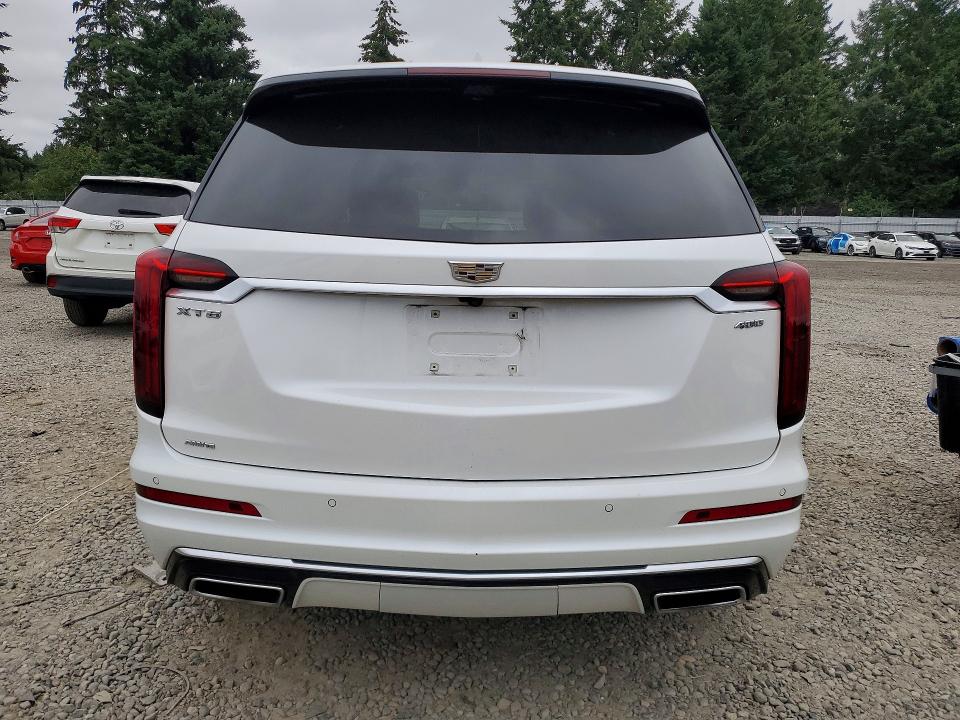 2023 Cadillac Xt6 VIN 1GYKPDRS6PZ191083 COPART salvage auction — FRONT END, Wa - Bill Of Sale, sold $17,600 on 2026-08-28 (photo 6)
