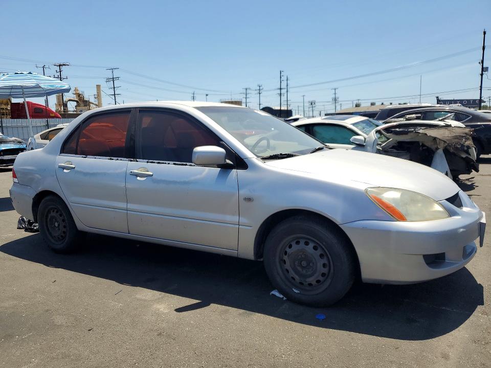 2005 Mitsubishi Lancer VIN JA3AJ26E35U014084 COPART salvage auction — REAR END, CA - SALVAGE CERTIFICATE, sold $275 on 2026-07-27 (photo 4)