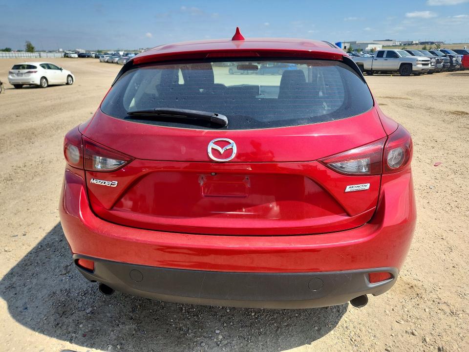 2016 Mazda 3 VIN JM1BM1M38G1286658 COPART salvage auction — SIDE, Ab - Bos - Salvage, sold $1,700 on 2026-07-23 (photo 6)