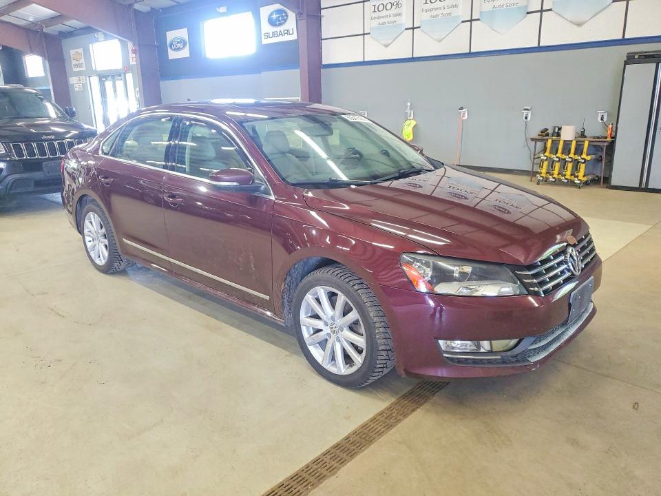 2013 Volkswagen Passat VIN 1VWCN7A36DC149353 COPART salvage auction — MINOR DENT/SCRATCHES, VT - CERTIFICATE OF TITLE (P), sold $3,000 on 2026-07-27 (photo 4)