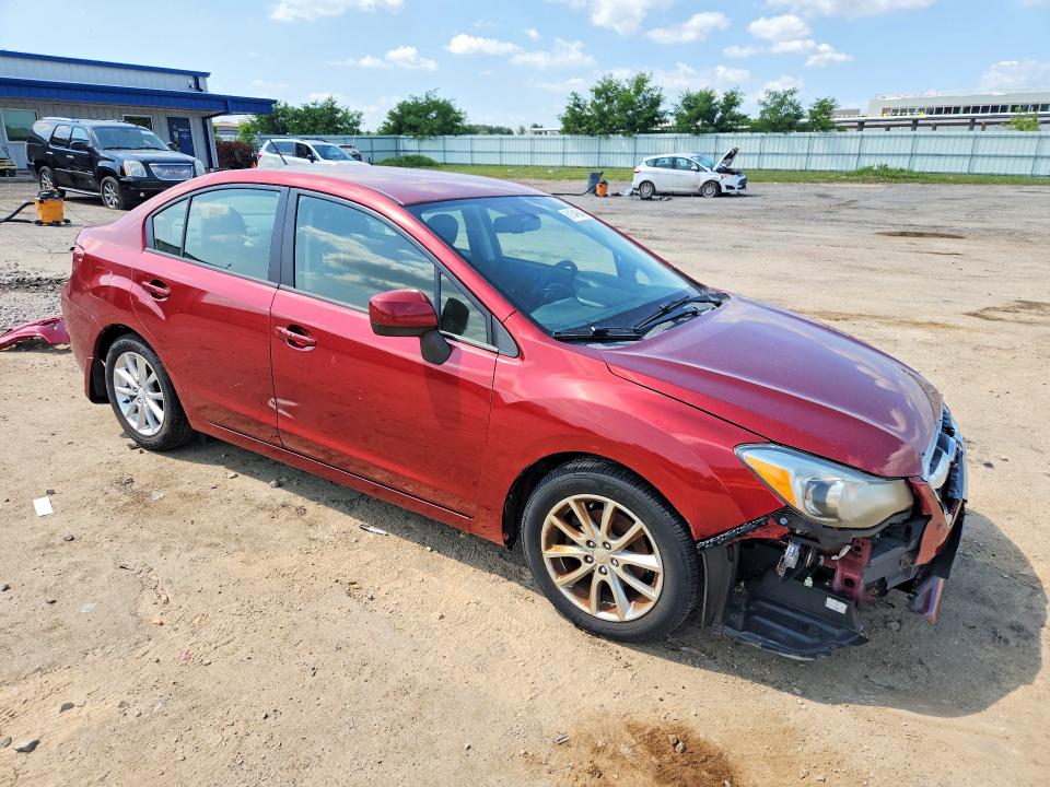 2013 Subaru Impreza VIN JF1GJAC64DH002185 COPART salvage auction — FRONT END, Wi - Certificate Of Title, sold $275 on 2026-07-28 (photo 4)