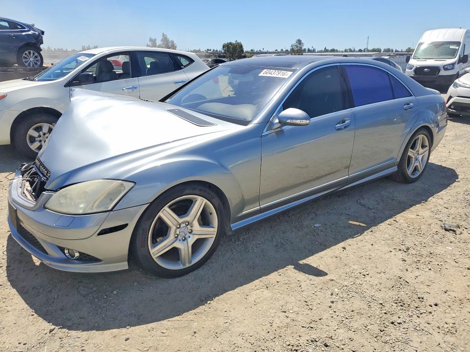 2007 Mercedes-benz S-klasse VIN WDDNG71X67A054161 COPART salvage auction — FRONT END, Ca - Salvage Certificate, sold $1,200 on 2026-07-21 (photo 1)