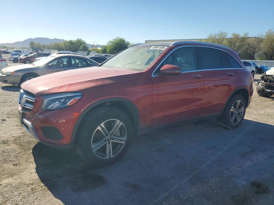 2019 Mercedes-benz Glc VIN WDC0G5EB2KF495797 COPART salvage auction — REAR END, Wi - Certificate Of Title (P), sold $3,850 on 2026-07-28 (photo 1)