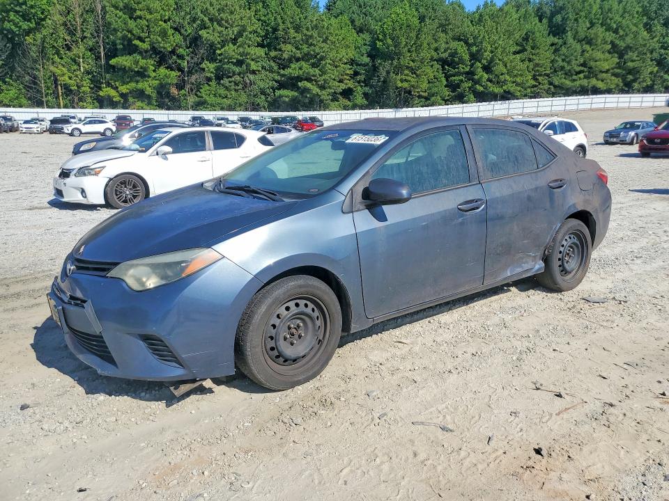 2014 Toyota Corolla VIN 5YFBURHEXEP072080 COPART salvage auction — FRONT END, Ga - Certificate Of Title, sold $300 on 2026-07-29 (photo 1)