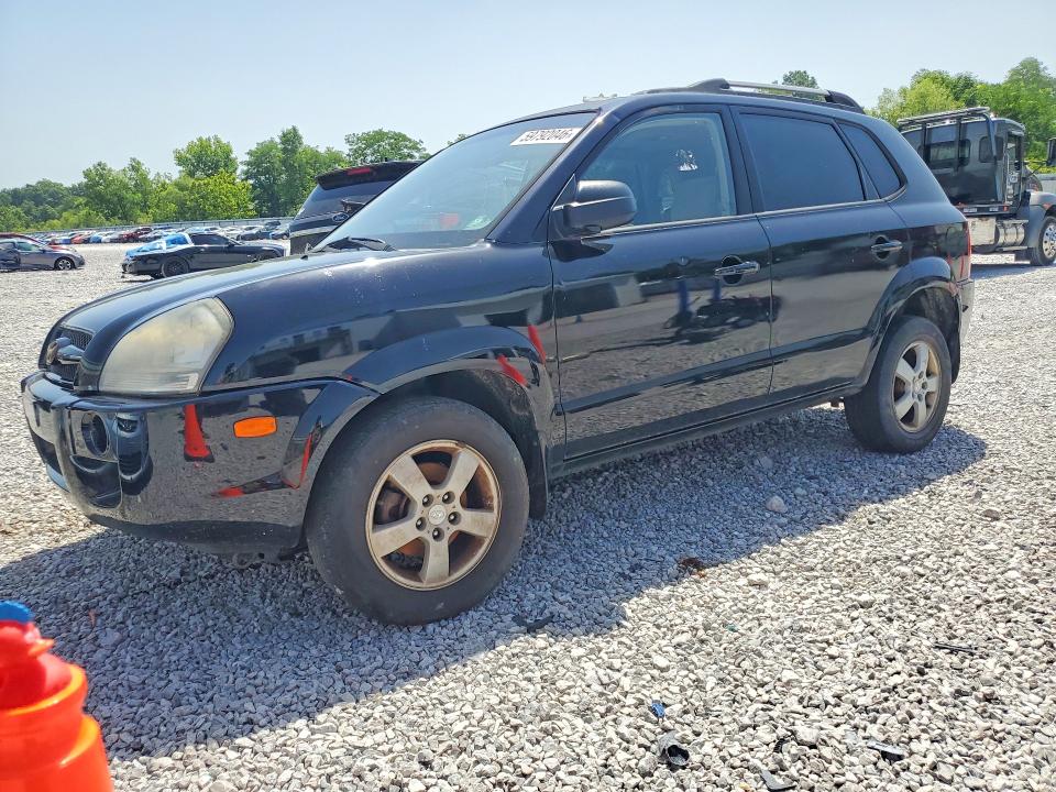 2007 Hyundai Tucson VIN KM8JM12B07U525538 COPART salvage auction — MECHANICAL, Oh - Certificate Of Title, sold $300 on 2026-07-31 (photo 1)
