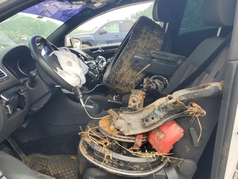 2011 Volkswagen Gti VIN WVWFV7AJXBW214943 COPART salvage auction — ALL OVER, Wv - Salvage Certificate, sold $250 on 2026-08-06 (photo 7)