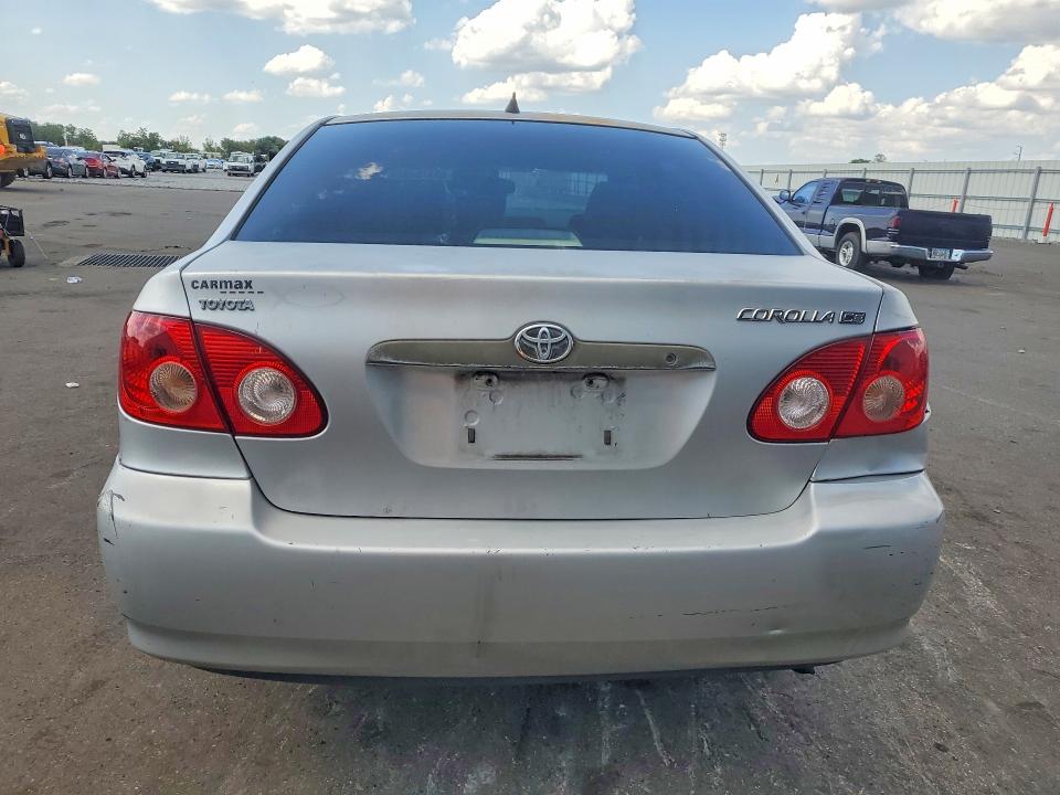 2006 Toyota Corolla VIN JTDBR32E260081259 COPART salvage auction — REAR END, FL - CERTIFICATE OF TITLE, sold $475 on 2026-07-29 (photo 6)
