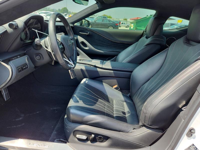 2019 Lexus Lc VIN JTHHP5AY8KA006298 COPART salvage auction — FRONT END, IL - SALVAGE CERTIFICATE, sold $35,000 on 2026-09-14 (photo 7)
