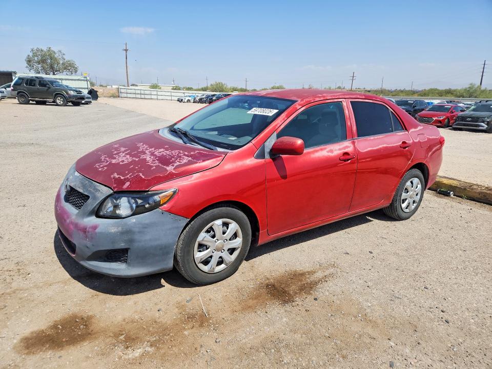 2010 Toyota Corolla VIN 1NXBU4EE9AZ280080 COPART salvage auction — FRONT END, AZ - CERT OF TITLE-RESTORED SALVAGE, sold $225 on 2026-07-10 (photo 1)