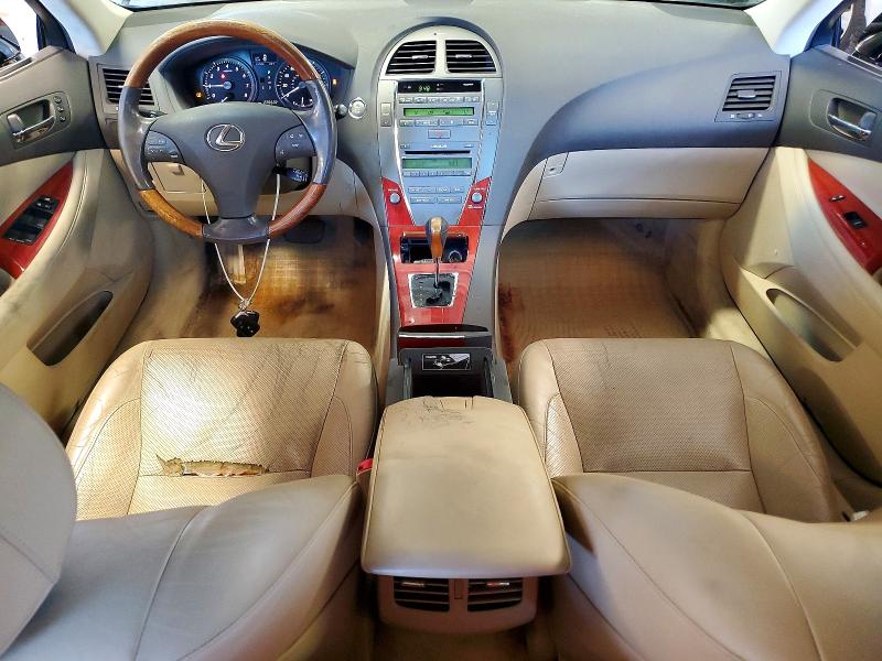 2007 Lexus Es 350 VIN JTHBJ46G772094263 COPART salvage auction — REAR END, MN - CERT OF TITLE-PRIOR SALVAGE, sold $500 on 2026-07-16 (photo 8)