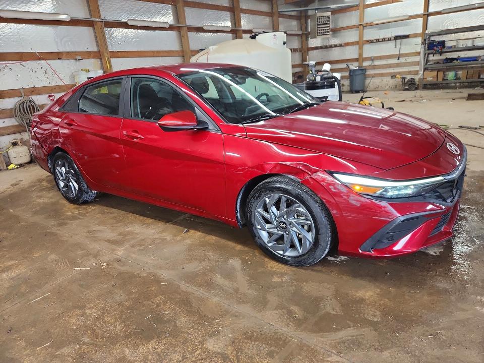 2024 Hyundai Elantra VIN KMHLM4DG9RU822488 COPART salvage auction — FRONT END, Wa - Vehicle Cert Of Ownership-Titl (P), sold $1,850 on 2026-07-22 (photo 4)