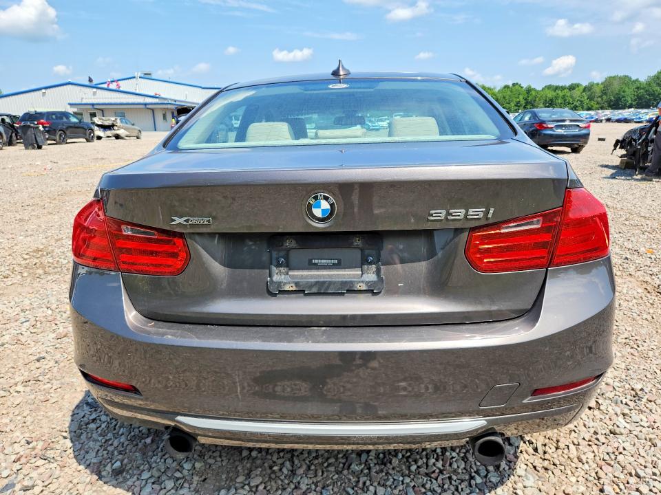 2013 BMW 3er VIN WBA3B9C52DF140800 COPART salvage auction — FRONT END, Ny - Mv-907A Salvage Certificate, sold $525 on 2026-07-22 (photo 6)