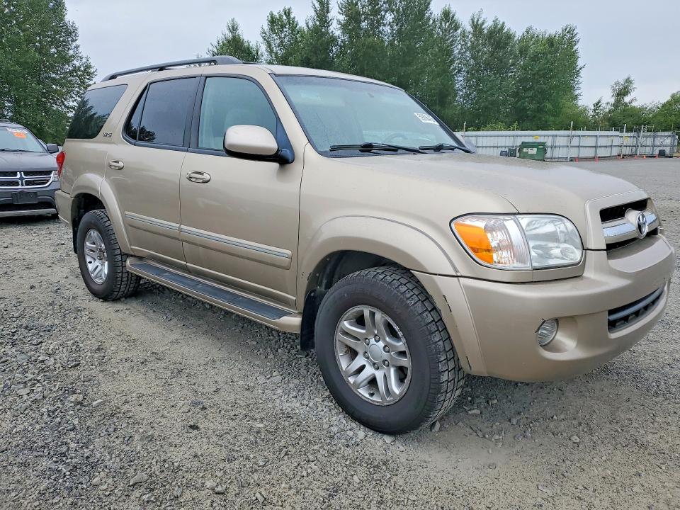 2006 Toyota Sequoia VIN 5TDBT44A26S264546 COPART salvage auction — FRONT END, Wa - Vehicle Cert Of Ownership-Titl, sold $4,524 on 2026-07-08 (photo 4)