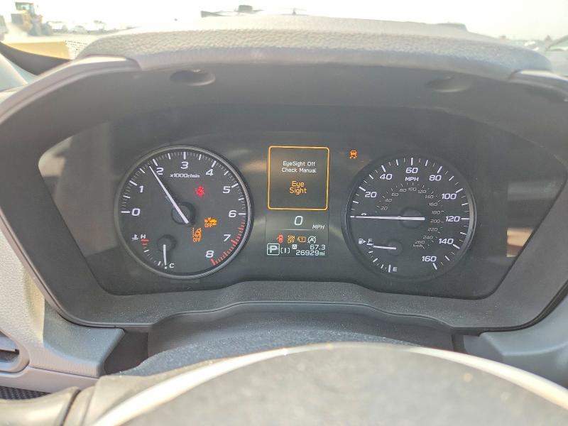 2024 Subaru Xv VIN JF2GUABC7R8855407 COPART salvage auction — SIDE, Salvage Title, sold $275 on 2026-07-21 (photo 9)
